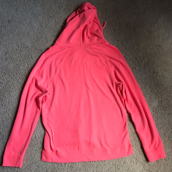 neon pink hollister hoodie - Picture 5 of 5
